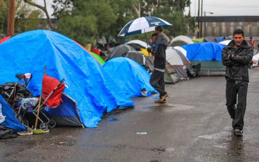 Gobierno califica de 'estable' la situación de migrantes en Tijuana