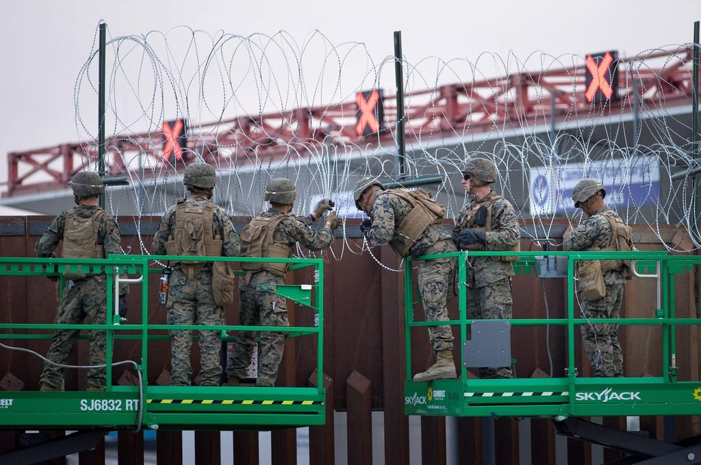 Pentágono dice que no contempla construir el muro fronterizo