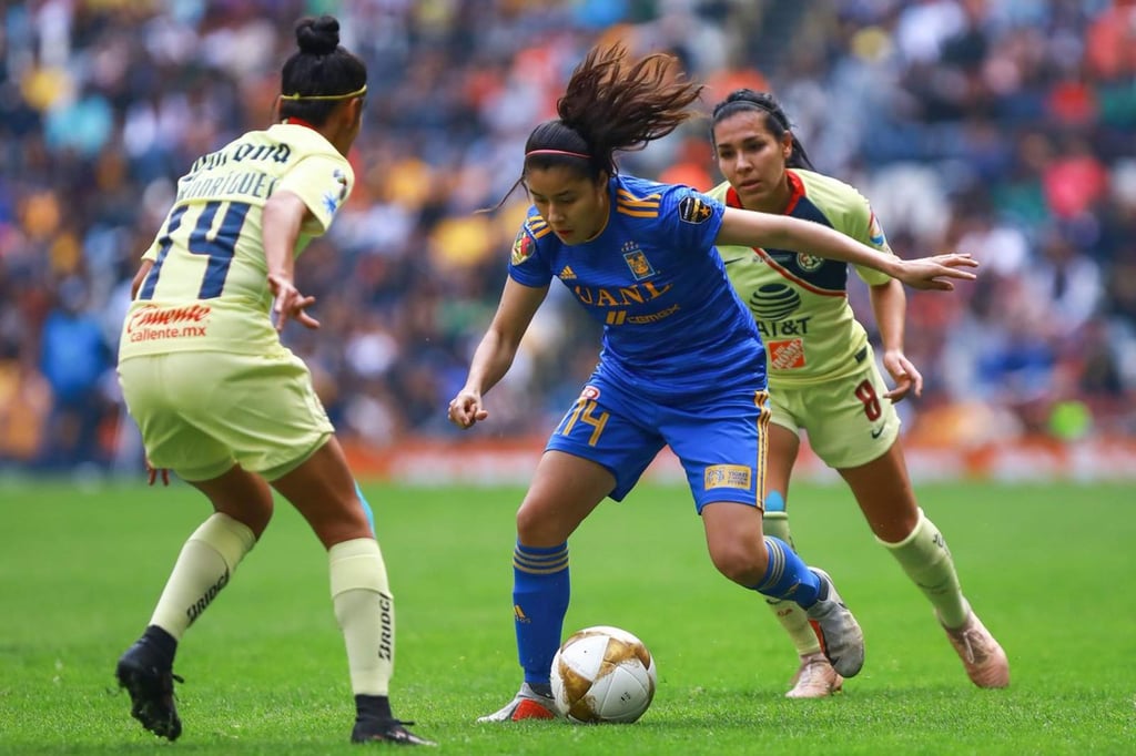 Tigres saca ventaja al América en final de la Liga MX Femenil