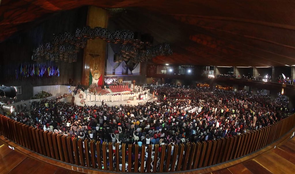 Arriban 10 millones de peregrinos a Basílica de Guadalupe