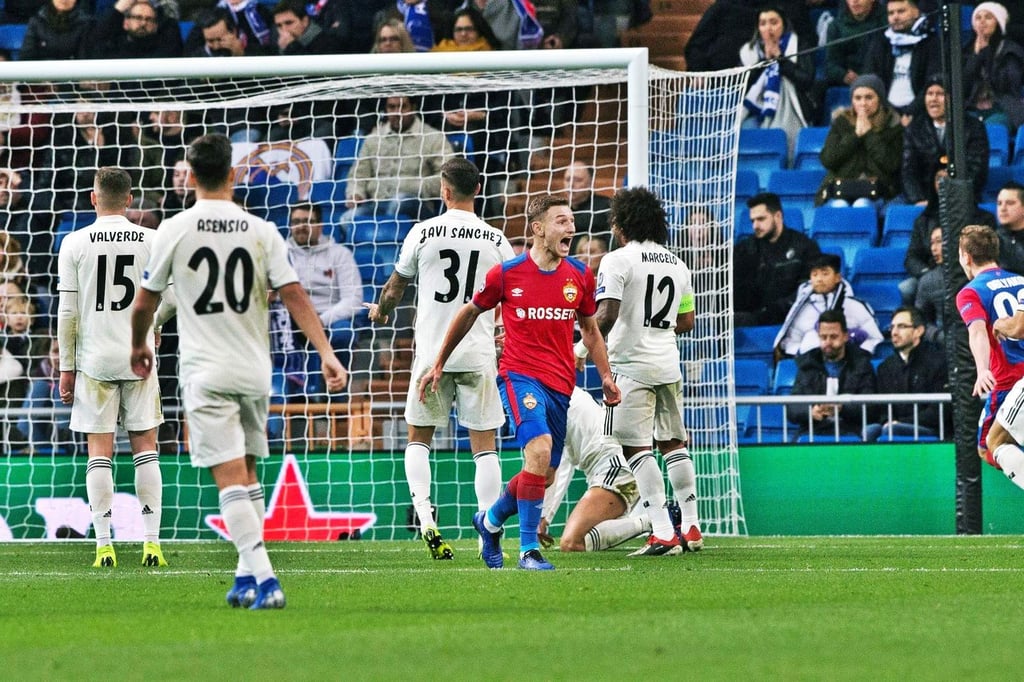 CSKA evidencia con goleada las carencias del Real Madrid
