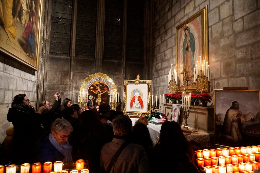 Misa por la Guadalupana en Notre Dame pide por indígenas mexicanos
