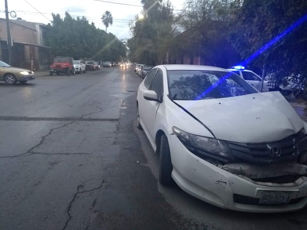 Accidente deja una mujer lesionada en Gómez Palacio