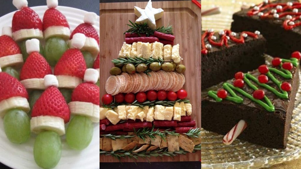 Sencillas opciones de snacks para tus fiestas navideñas