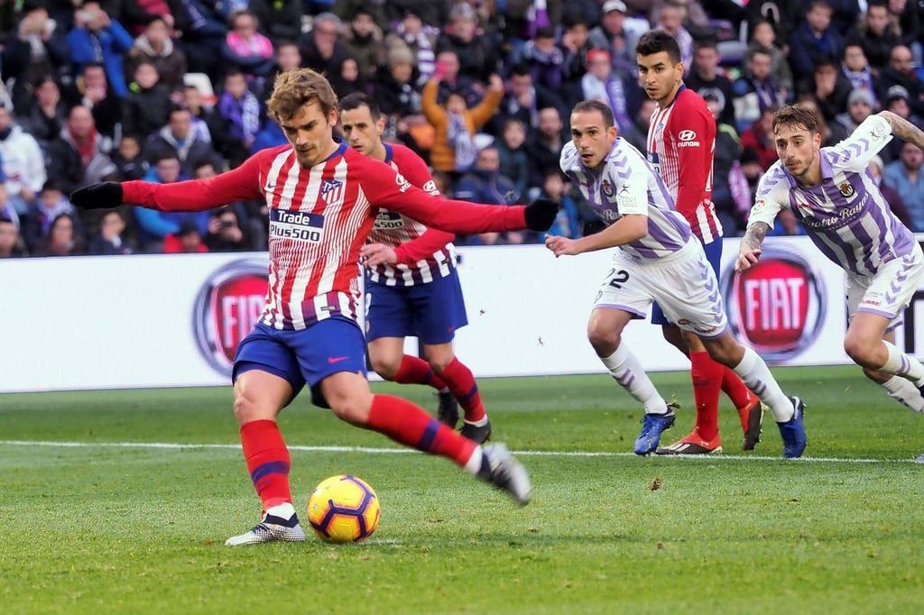 Atlético de Madrid gana 3-2 con gran actuación de Griezmann