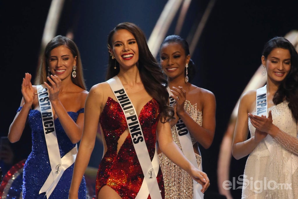 Filipinas, Sudáfrica y Venezuela, finalistas de Miss Universo 2018