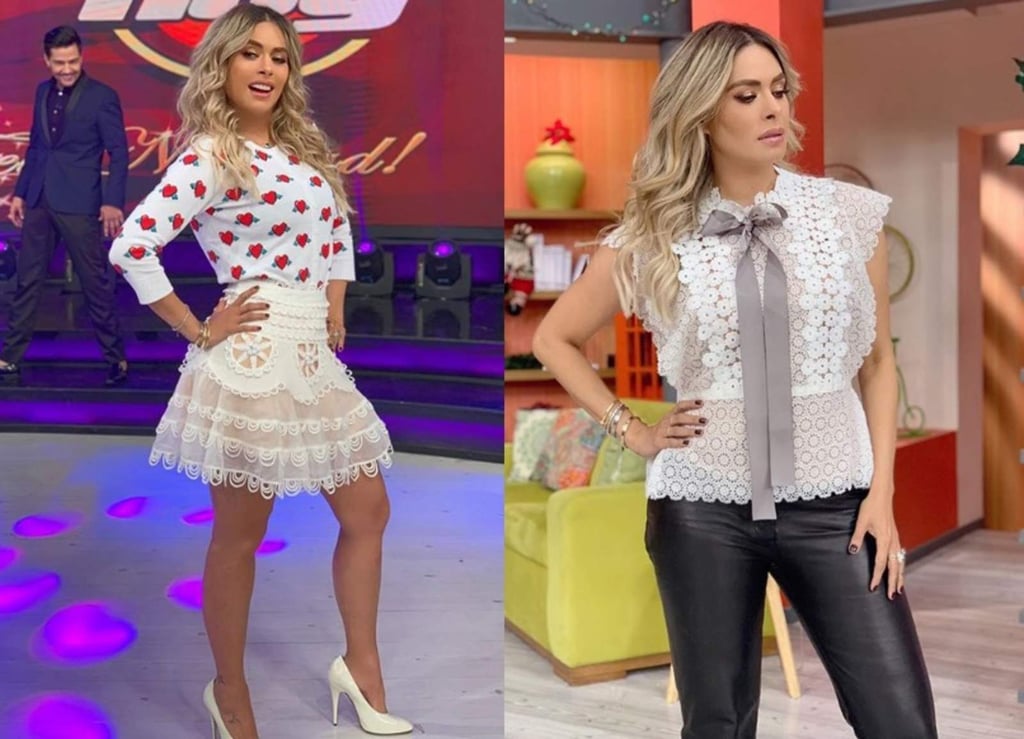 Galilea Montijo sorprende al vestirse como colegiala