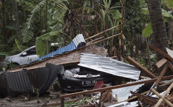 Tsunami impacta sobre Indonesia