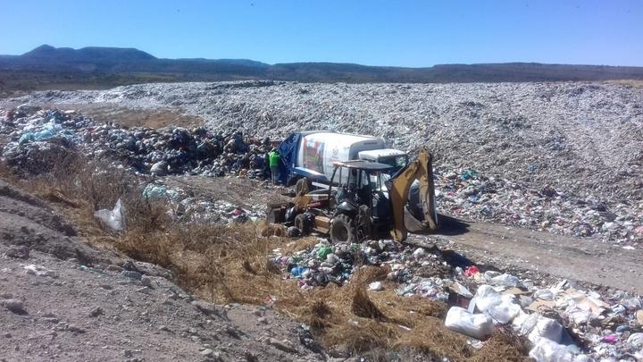 Controlan filtraciones en el relleno sanitario