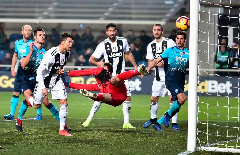 Cristiano salva empate para la Juventus ante Atalanta