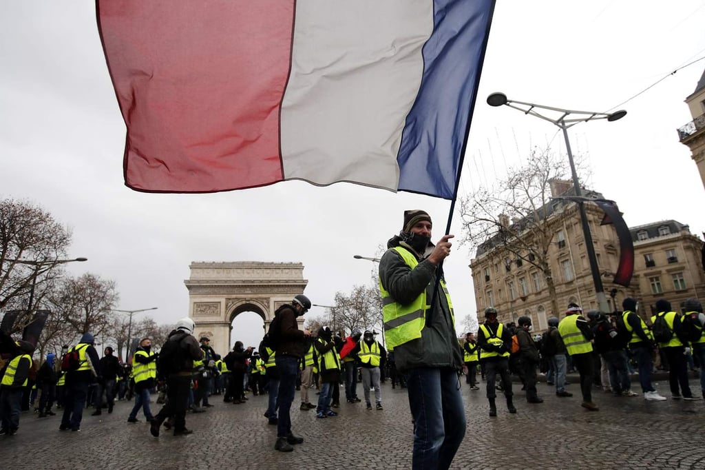 'Chalecos amarillos' anuncian nuevas protestas en Francia