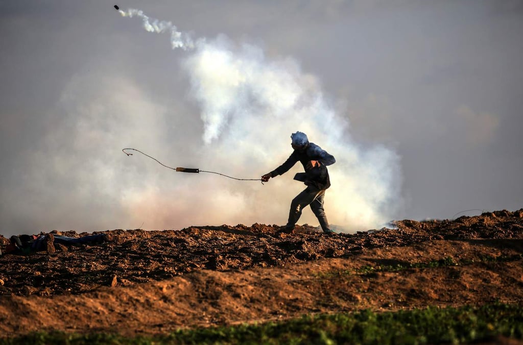 Muere palestino en enfrentamientos en la frontera entre Israel y Gaza