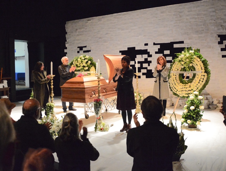 Despiden a la actriz Rosenda Monteros