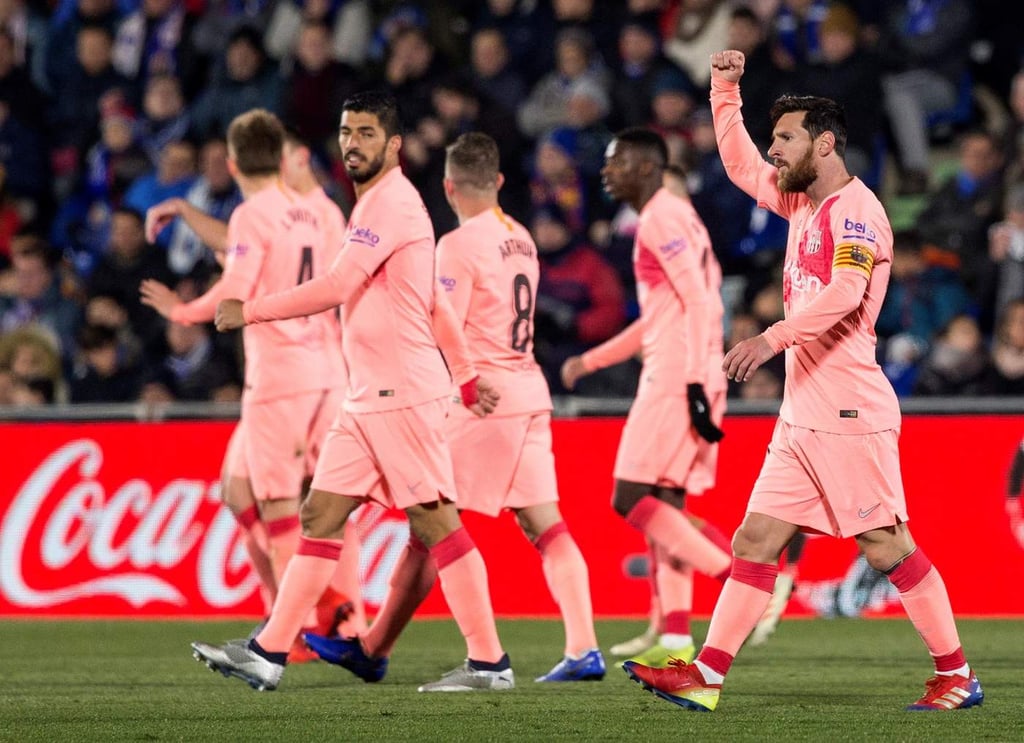 Barça, más líder que nunca, derrota al Getafe