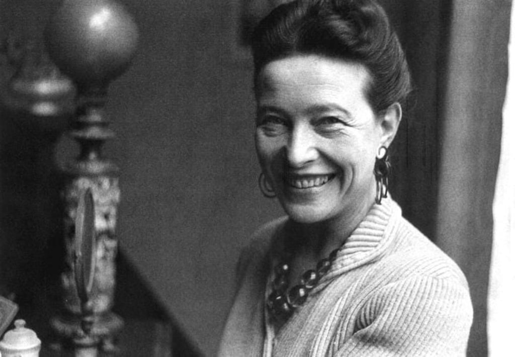 1908: Nace Simone de Beauvoir, emblemática escritora, profesora y filósofa francesa feminista