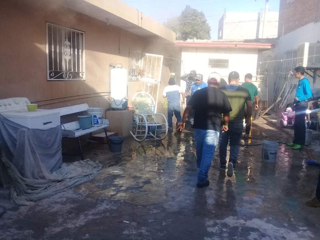 Se registra incendio en vivienda de Lerdo; no hay lesionados