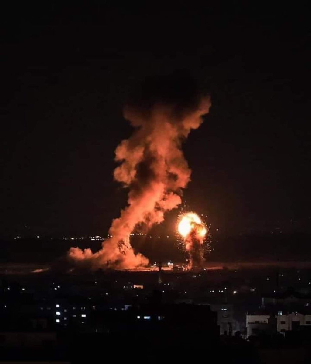 Israel bombardea objetivos de Hamas en franja de Gaza