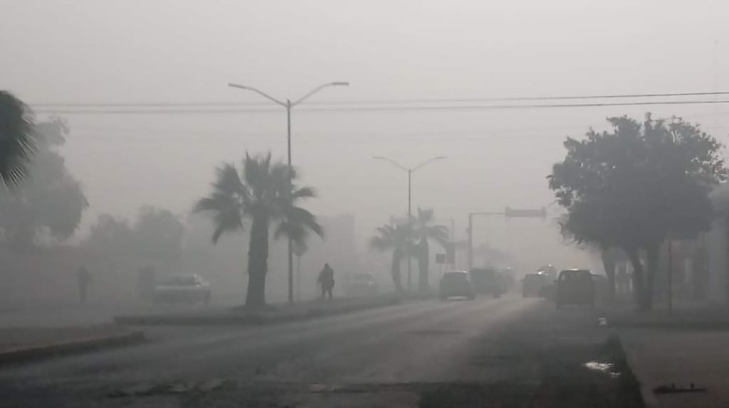 Se presenta neblina por segundo día consecutivo en Torreón
