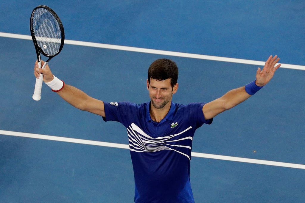 Djokovic vence a Tsonga y avanza en Australia