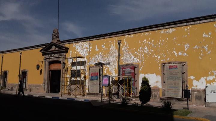Comienza restauración de fachada en Casa de la Cultura