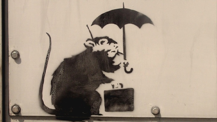 Un posible Banksy moviliza a Tokio