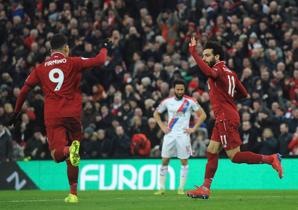 Salah le da el triunfo al Liverpool sobre Crystal Palace