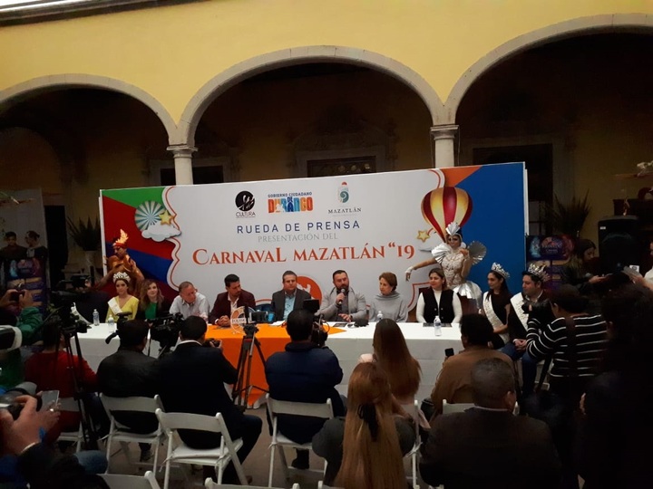 Presentan la edición 2019 del Carnaval de Mazatlán