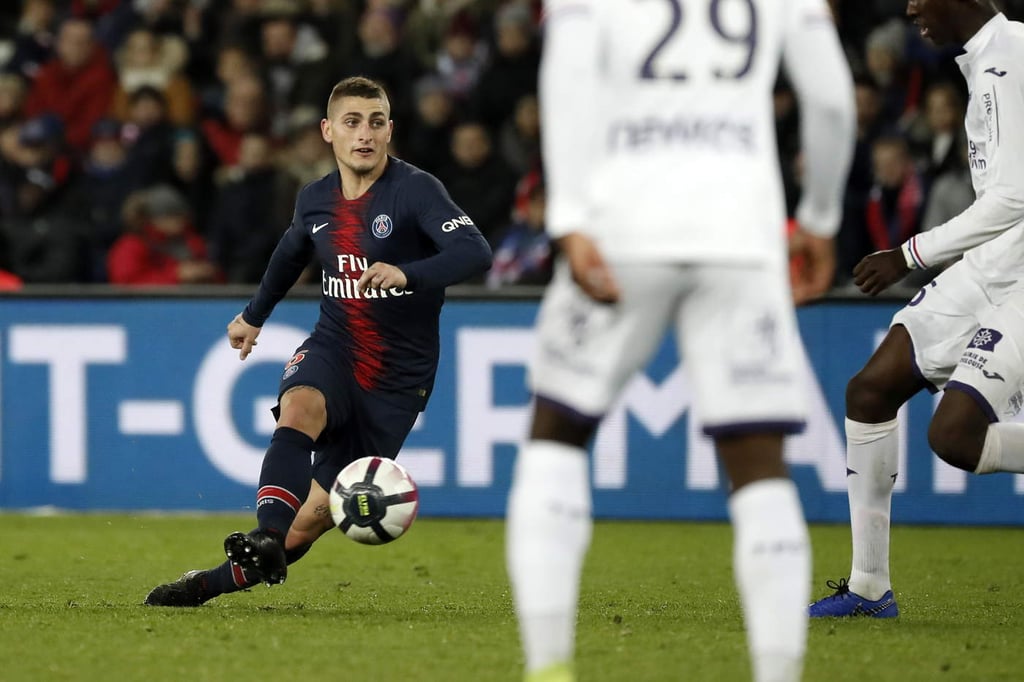 Verratti sufre esguince en el tobillo izquierdo