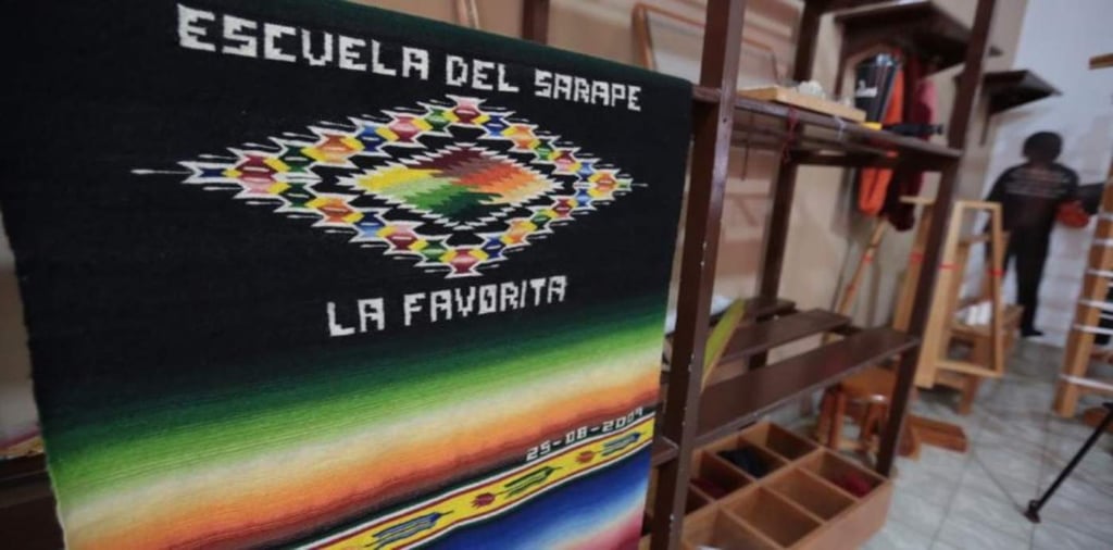 Escuela de Sarape en Saltillo rescata técnicas de elaboración