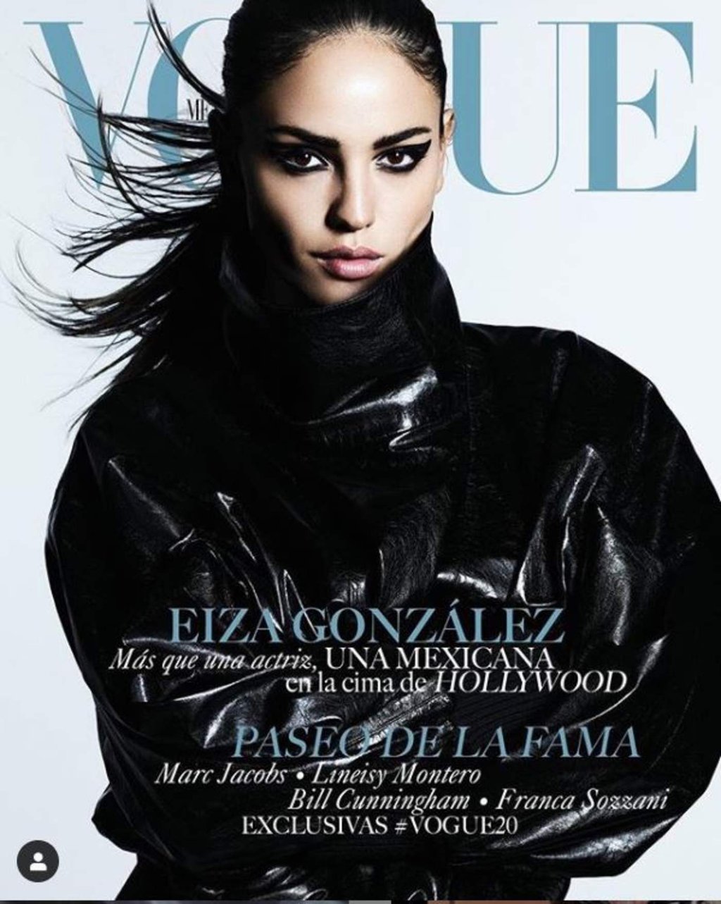 Eiza González en la portada de Vogue