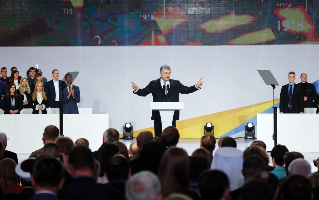 Poroshenko se presentará a la reelección como presidente de Ucrania