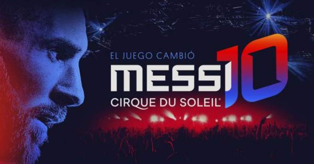Messi inspira a Cirque Du Soleil