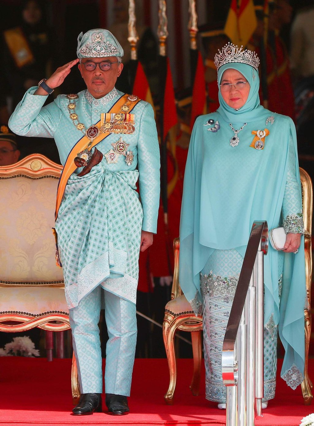 El sultán de Pahang asciende al trono en Malasia