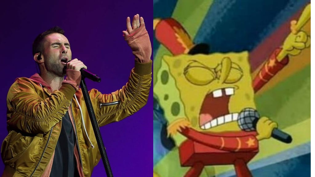 Aseguran que Maroon 5 tocará canción de Bob Esponja en el Super Bowl