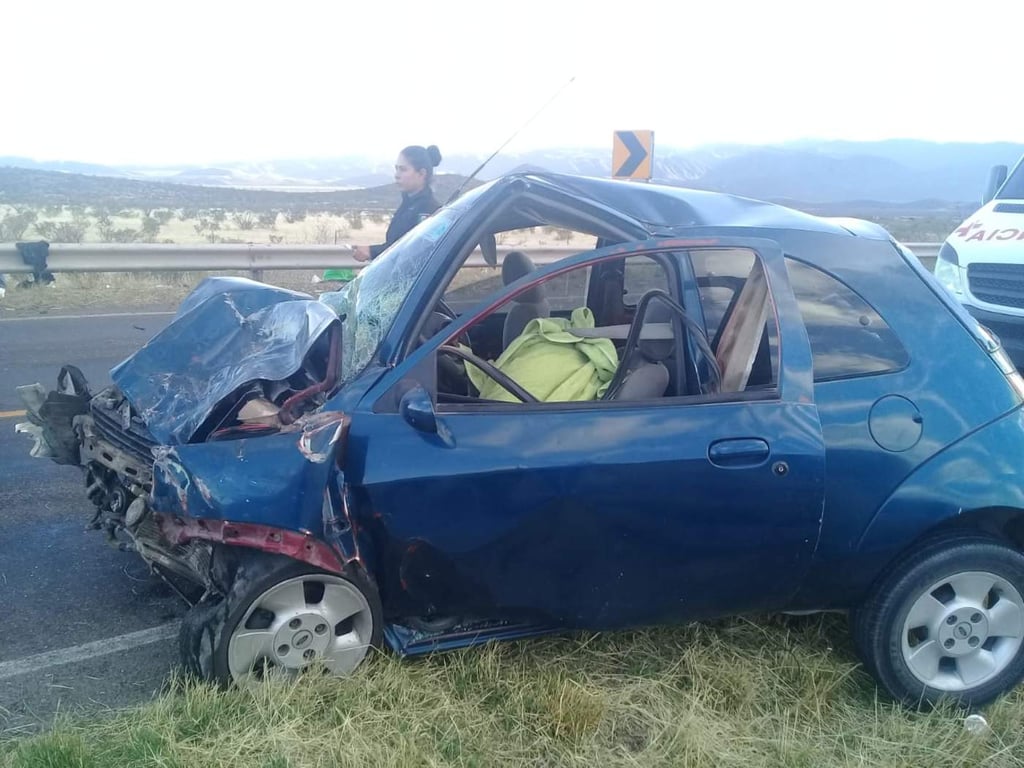 Accidente carretero deja una mujer sin vida y siete lesionados