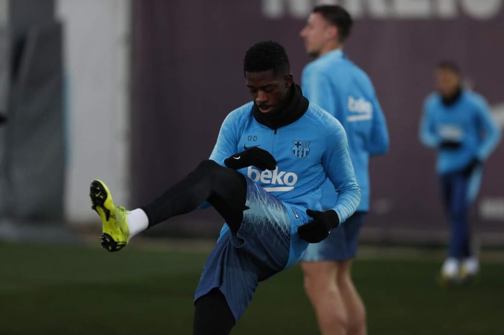 Dembélé, descartado para duelo de Copa ante Real Madrid