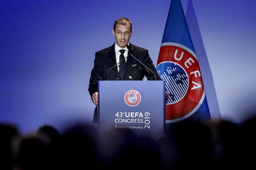 Ceferin es reelegido como presidente de la UEFA