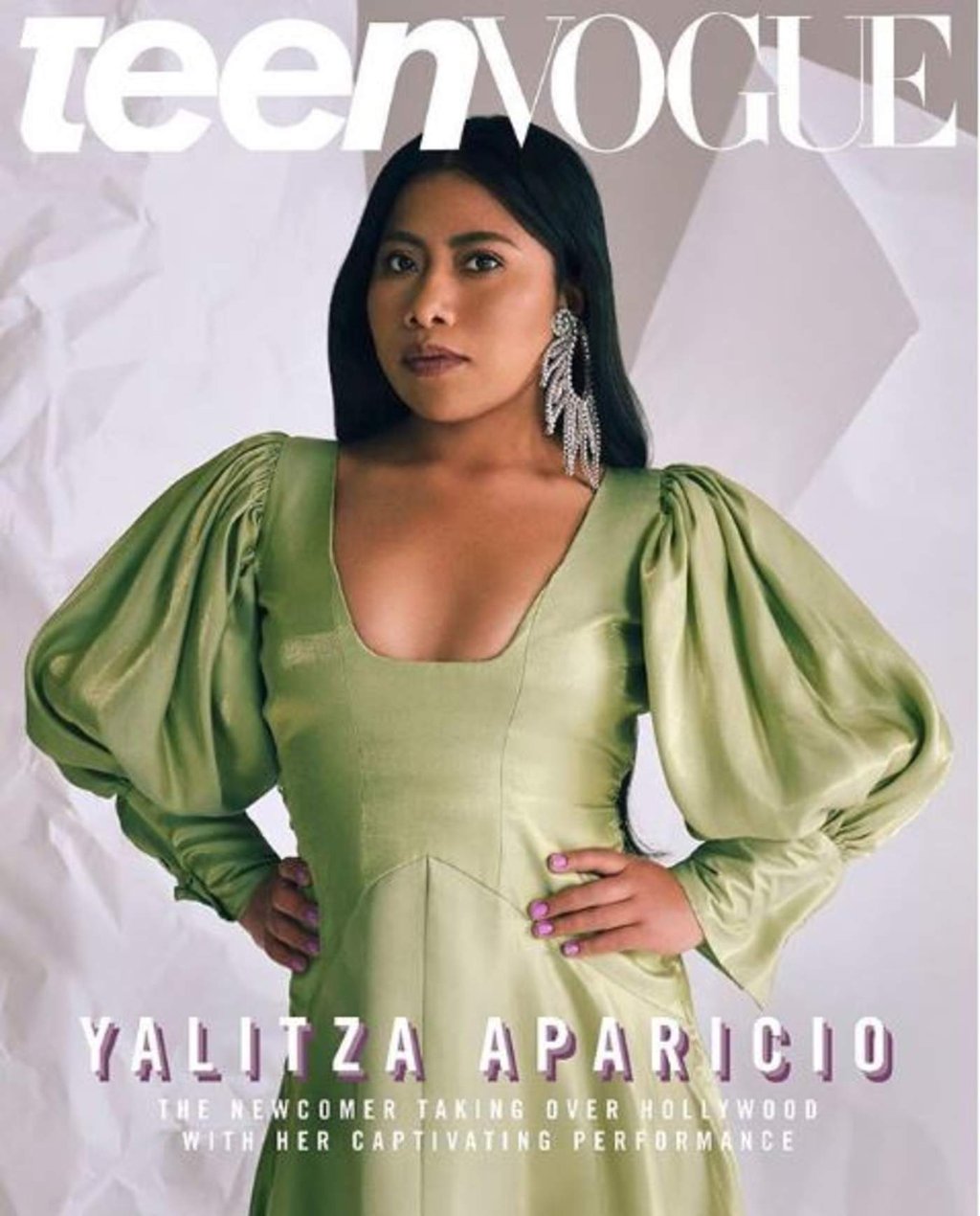 Yalitza ahora es portada de revista Teen Vogue