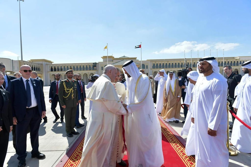 EUA celebra visita del papa a EAU como impulso para libertad religiosa