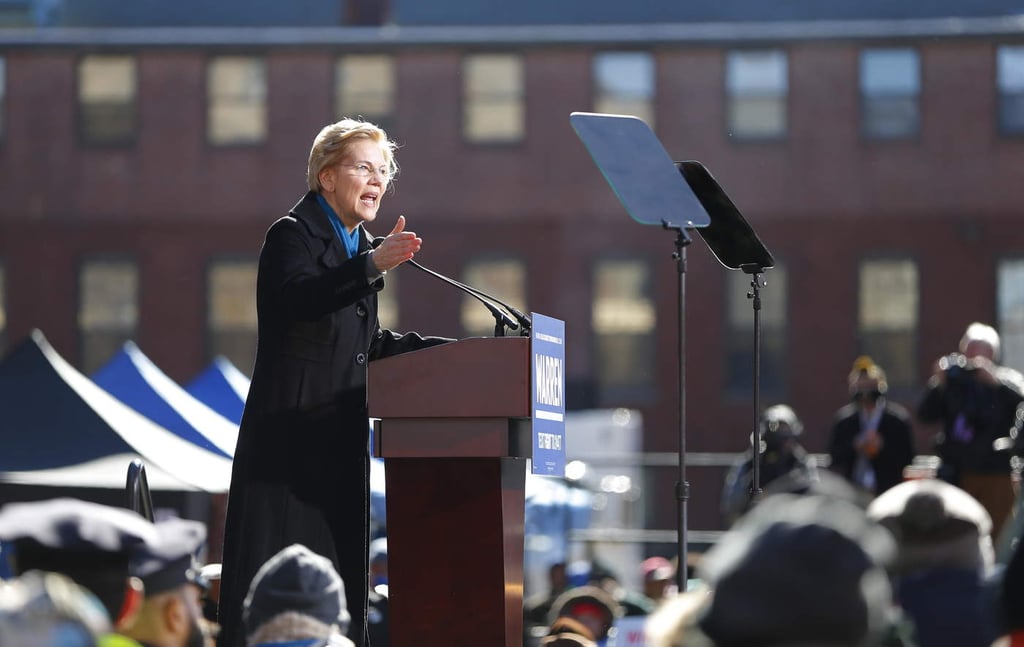 Senadora Elizabeth  Warren lanza su campaña electoral para 2020