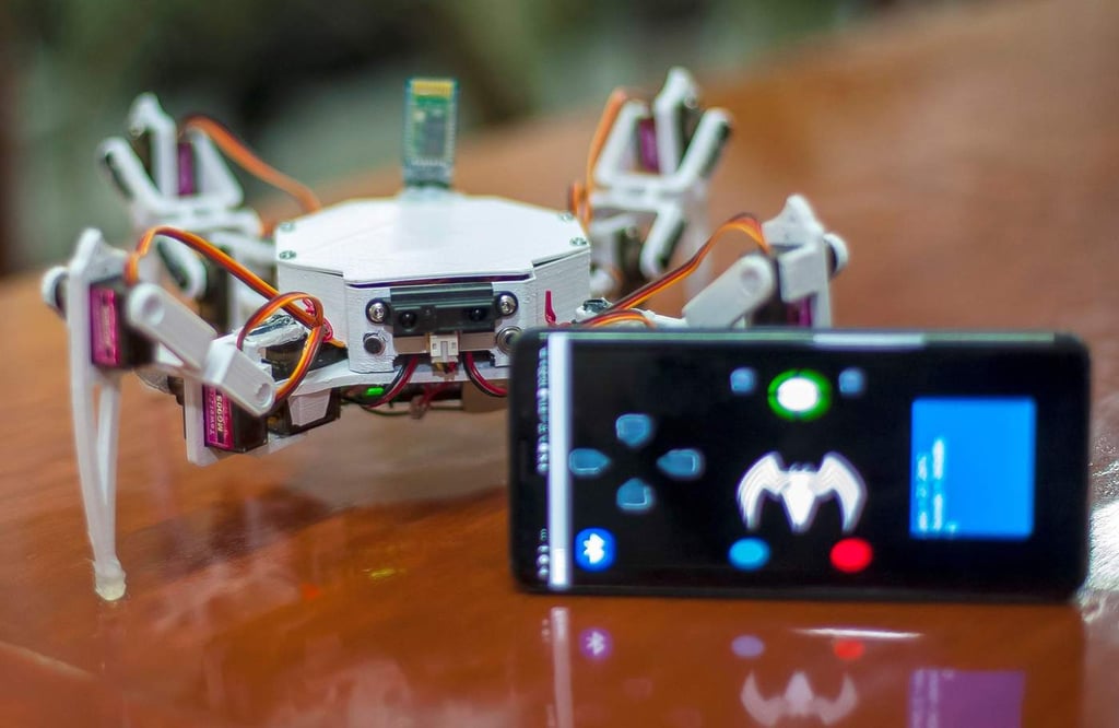 Crean robot arácnido para la búsqueda y rescate de personas