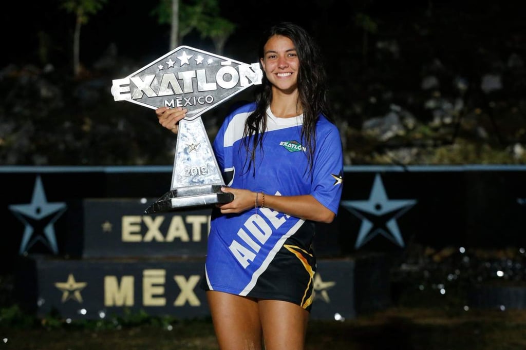 Aidee Hernández, primera mujer ganadora de Exatlón