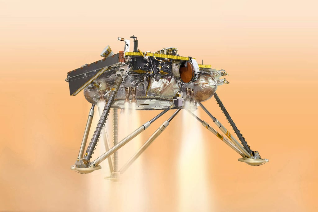 InSight instala instrumento para medir temperatura de Marte