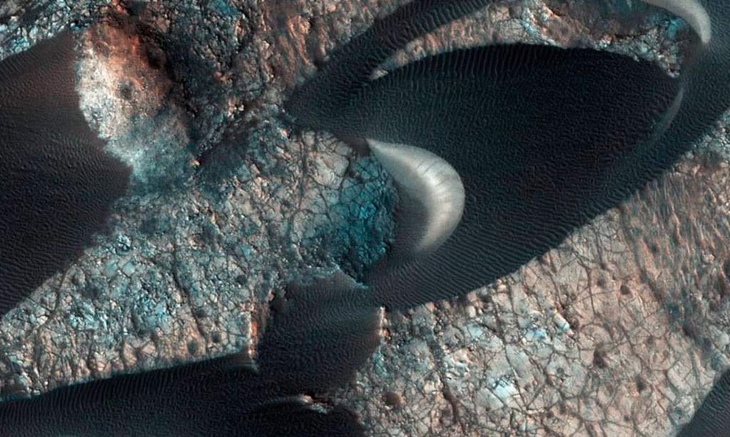 Fotografían dunas en la superficie de Marte