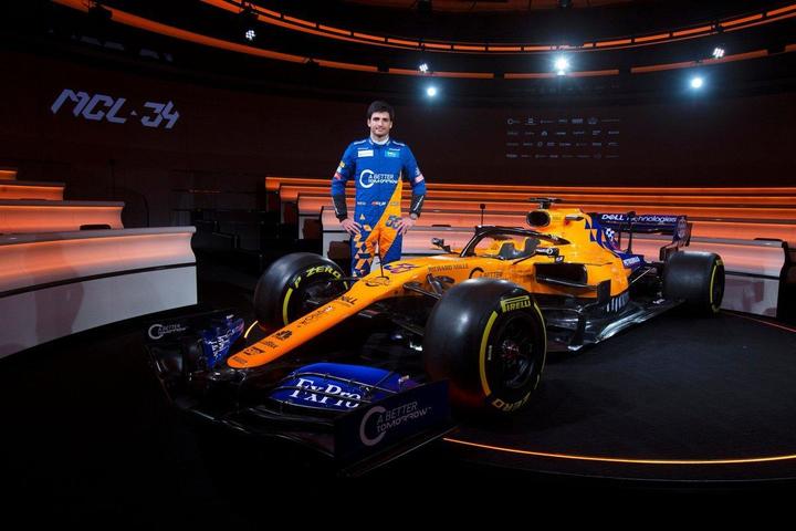 Sainz, al volante de McLaren