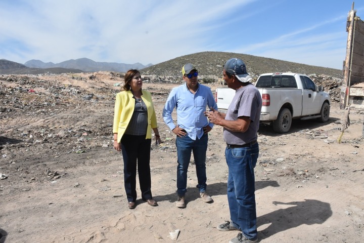 Revisan trabajos en relleno sanitario