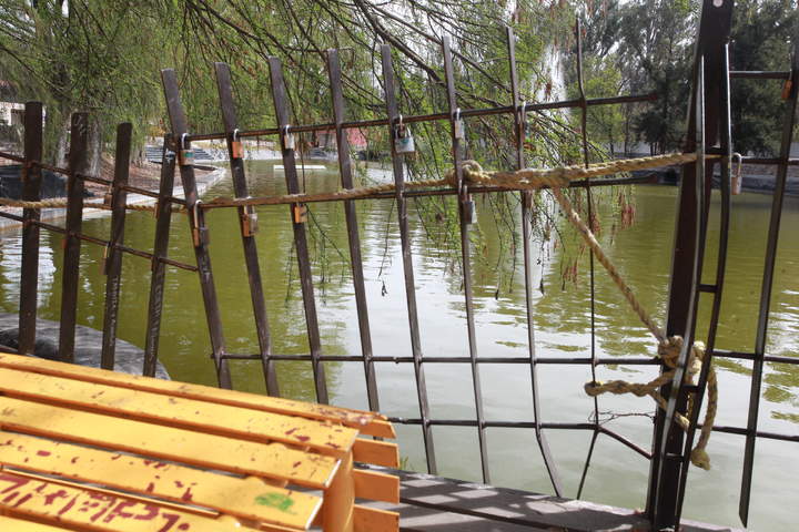 Lago de la China y Ojo del Obispo van perdiendo lucimiento