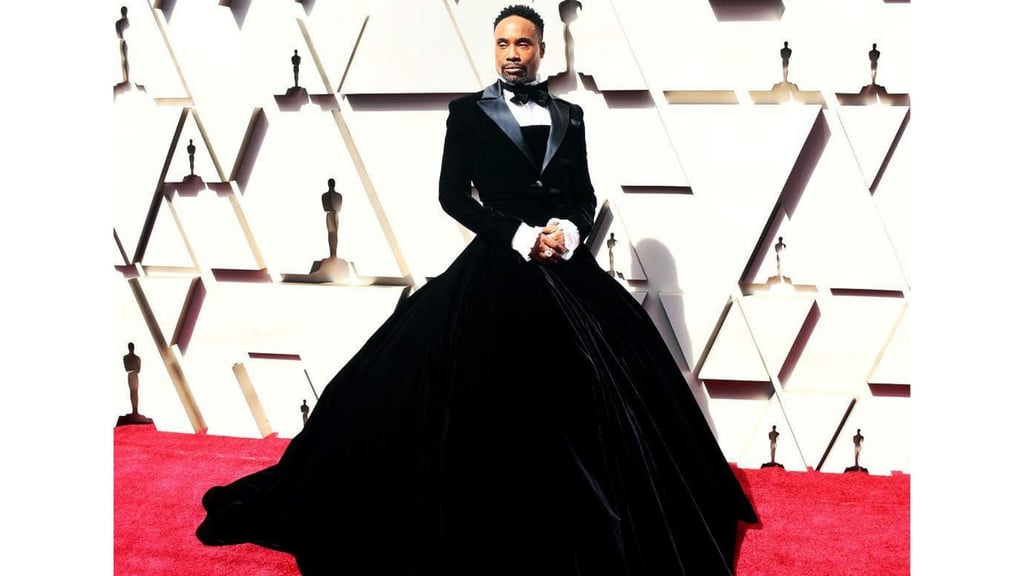 Sorprende Billy Porter al llevar vestido a los Oscar