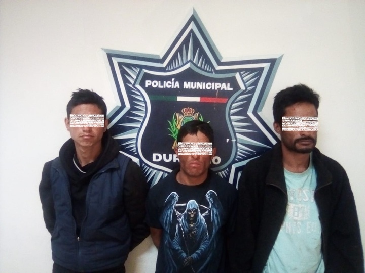 'Caen' tres ladrones de casa en la ciudad