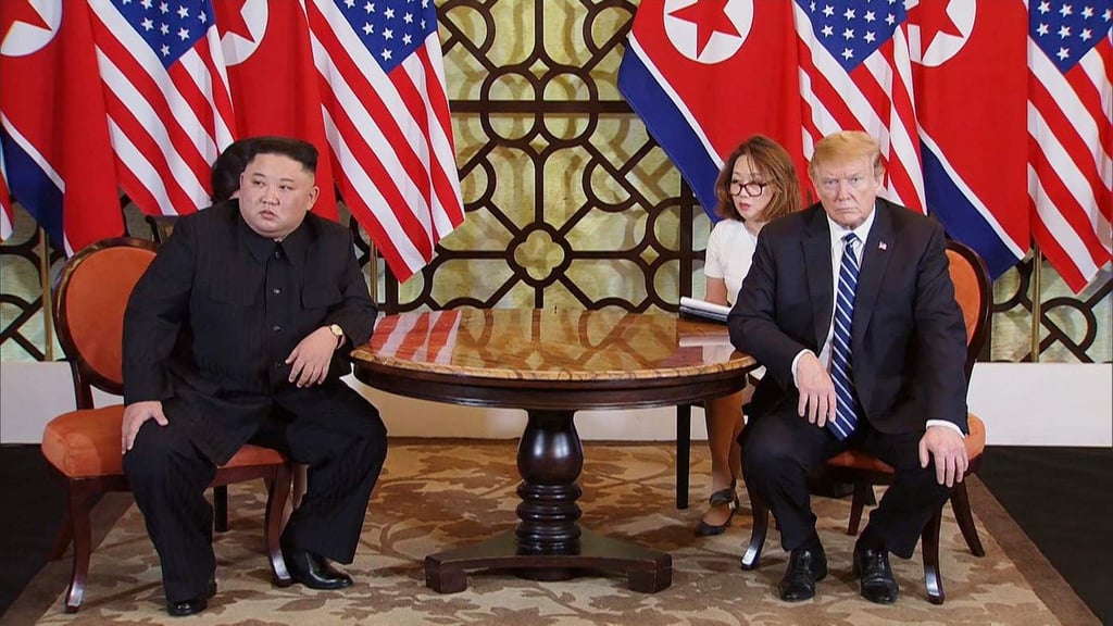 Termina sin acuerdo cumbre entre Trump y Kim